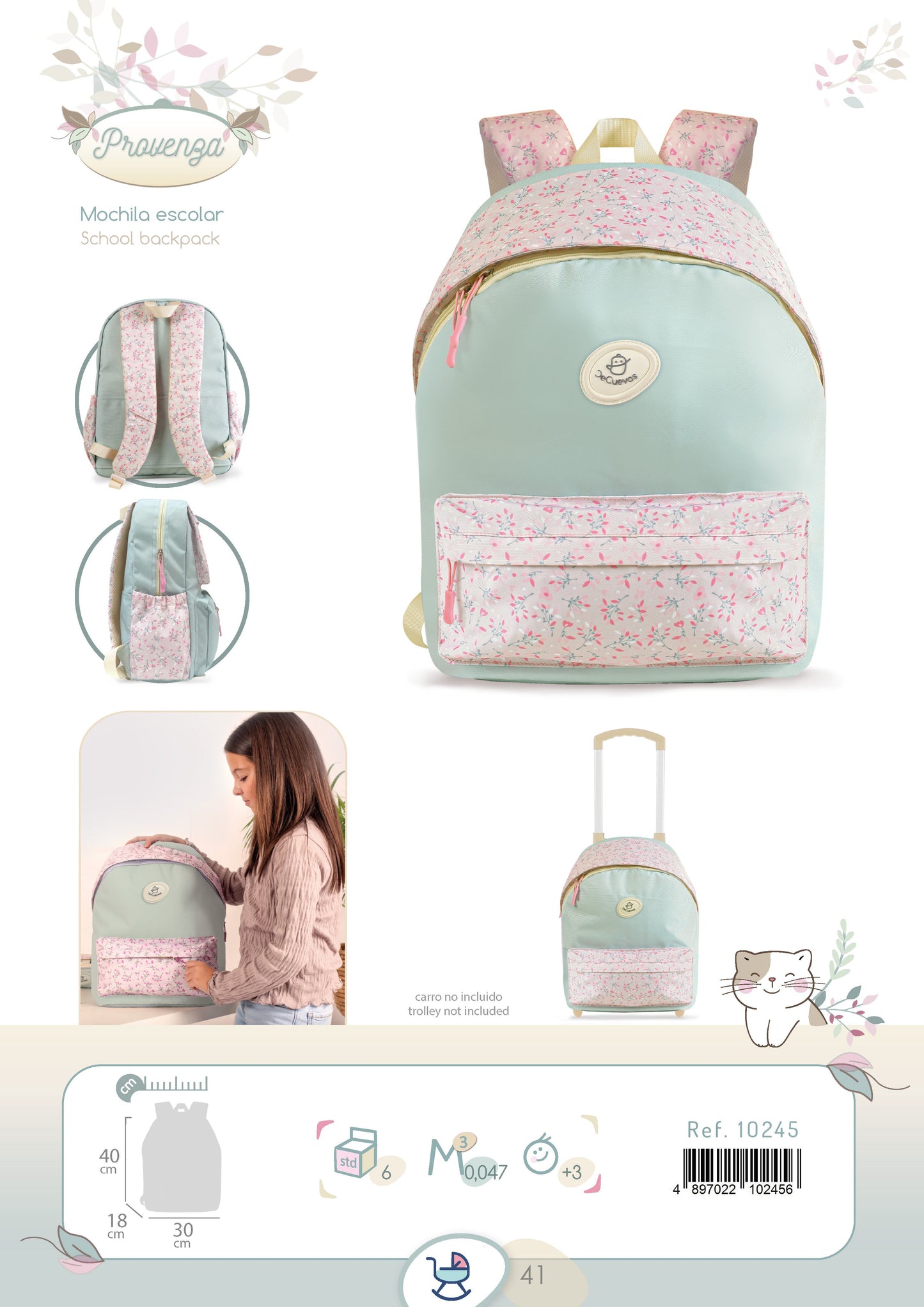 10245 Provenza School Backpack