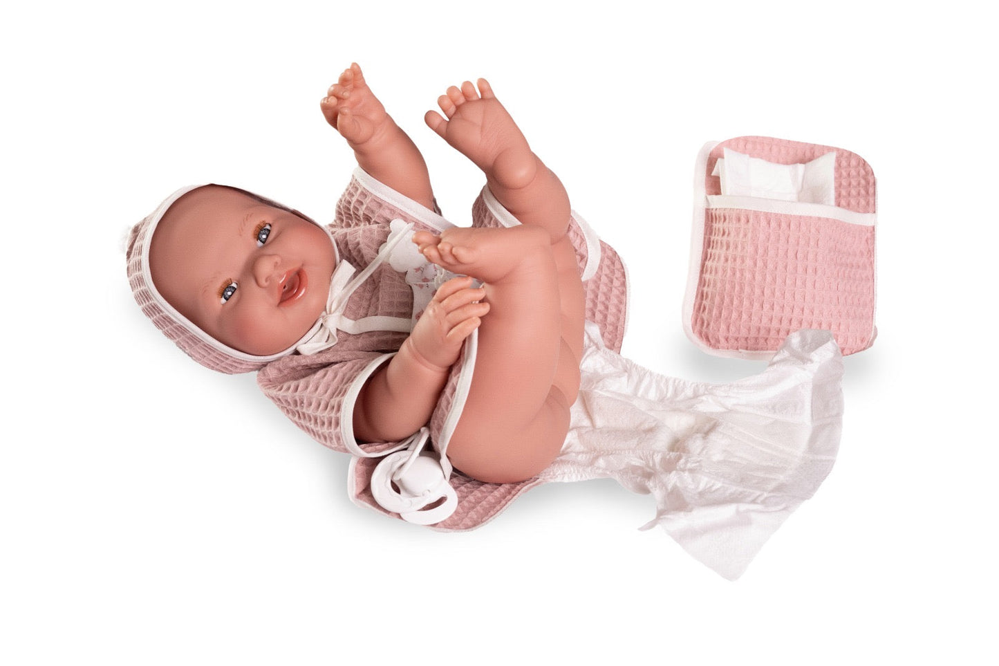 50417 Mia Baby, Pees when she takes her bottle