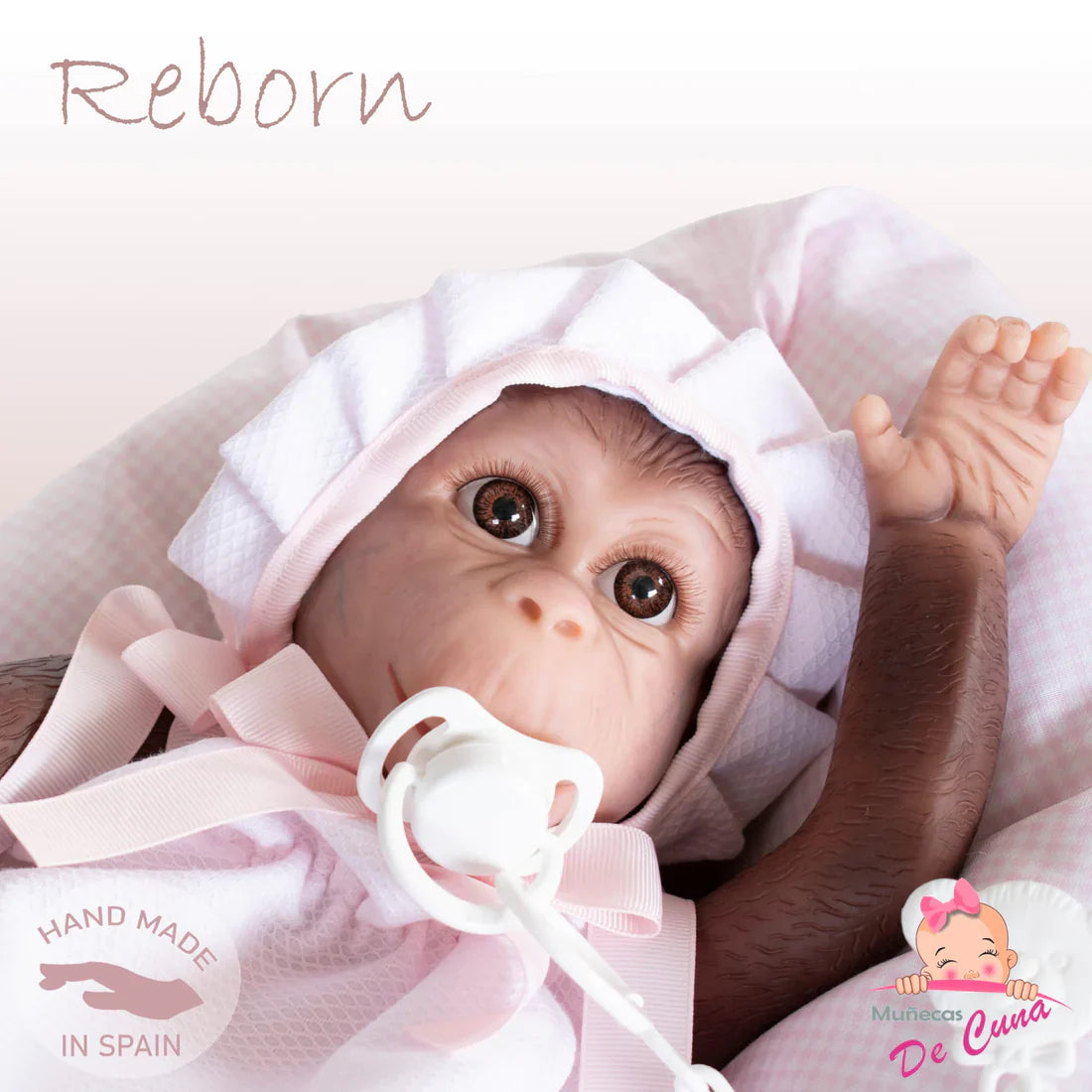 36401 Lola Reborn Monkey Glam Pink Spanish Outfit