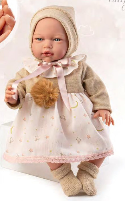 850 Carmen Newborn Baby Doll 42cm