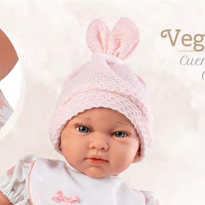 888 Vega Crying Newborn Baby Doll 42cm