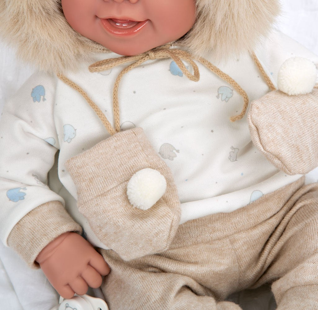 65379 Zoe Ivory Elegance Doll (WEIGHTED DOLL)