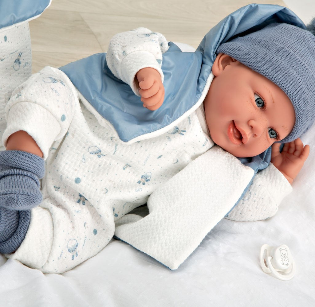 65377 Adi Blue Elegance Doll (WEIGHTED DOLL)