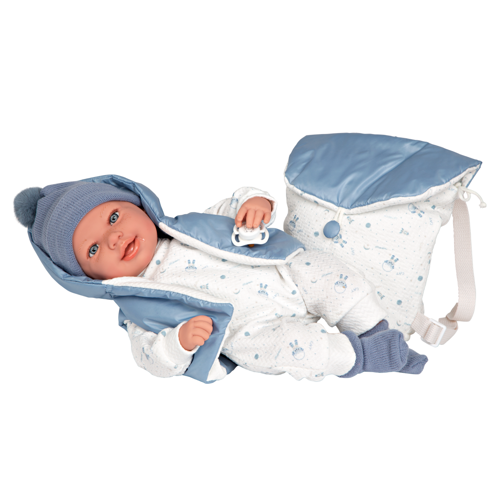 65377 Adi Blue Elegance Doll (WEIGHTED DOLL)