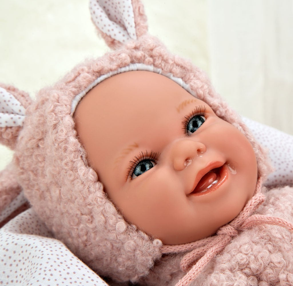 60827 Babyto Pink Elegance Doll (WEIGHTED DOLL)