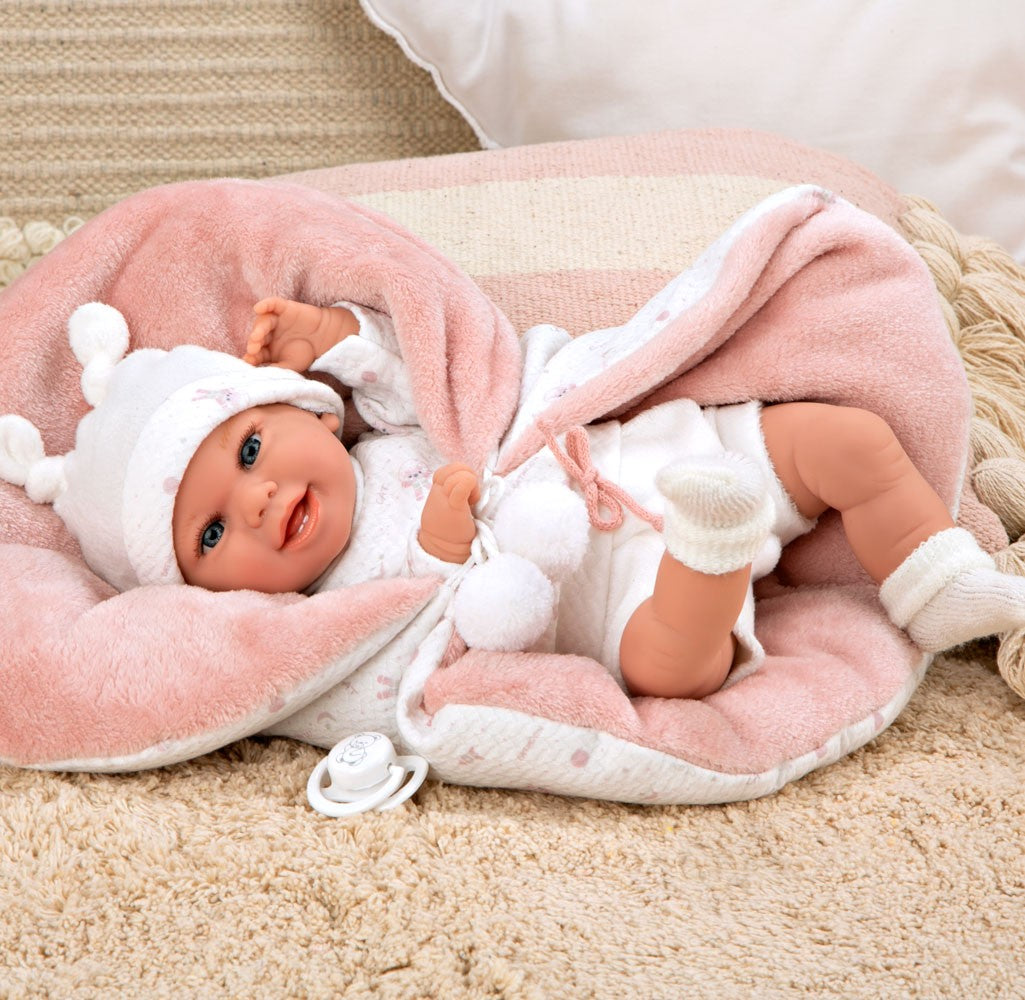 60829 Babyto Beige Elegance Doll (WEIGHTED DOLL)