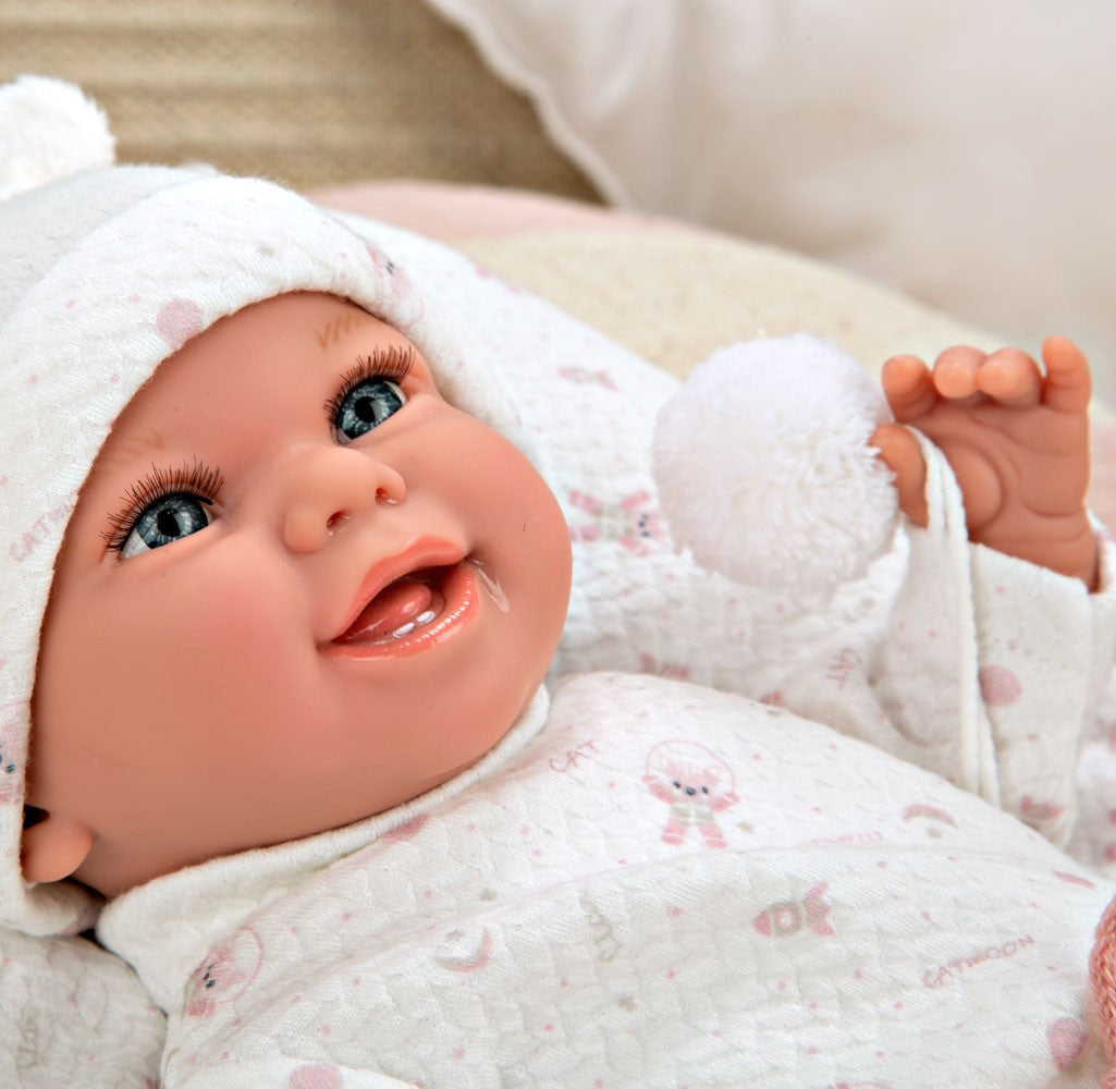 60829 Babyto Beige Elegance Doll (WEIGHTED DOLL)