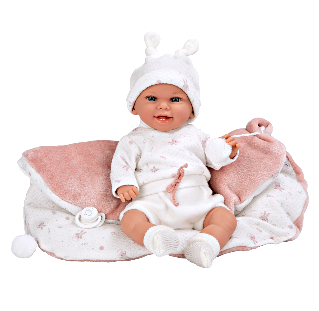 60829 Babyto Beige Elegance Doll (WEIGHTED DOLL)