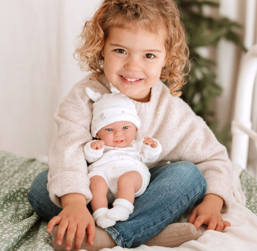 60829 Babyto Beige Elegance Doll (WEIGHTED DOLL)