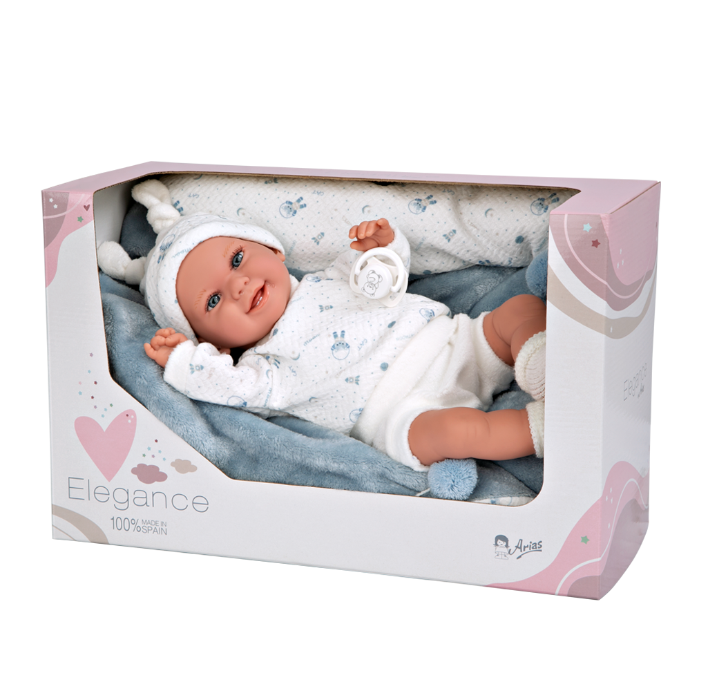 60830 Babyto Beige Elegance Doll (WEIGHTED DOLL)