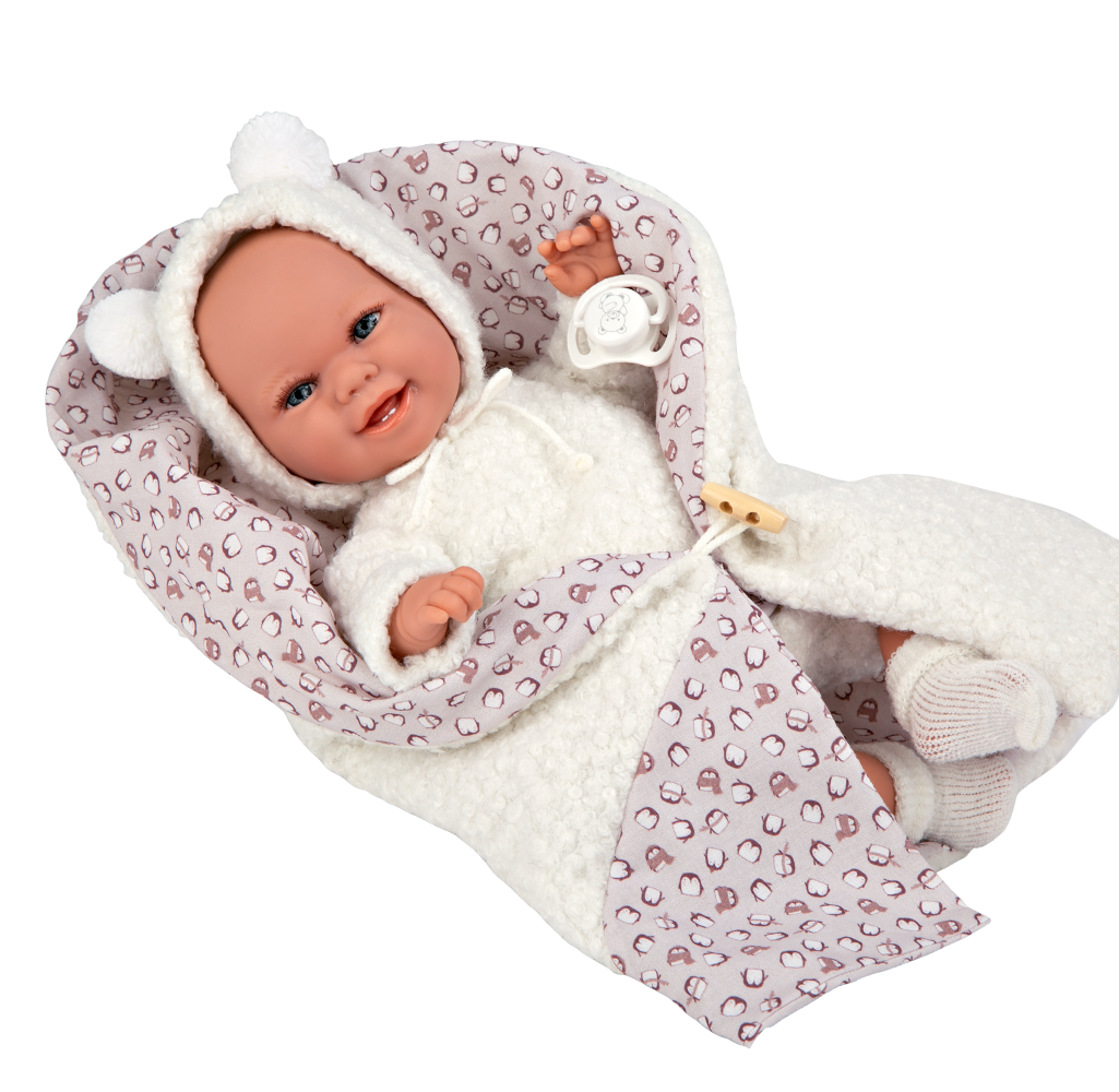 60831 Babyto Beige Elegance Doll (WEIGHTED DOLL)