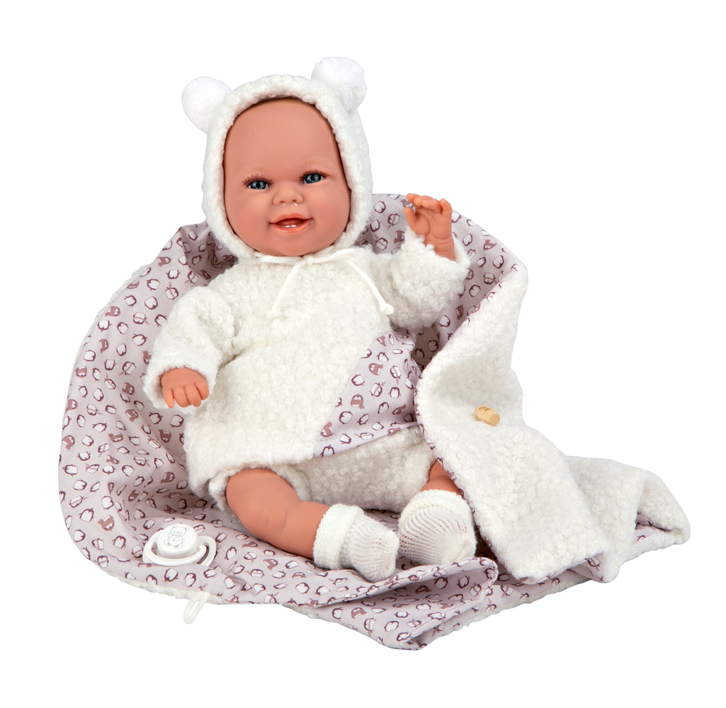60831 Babyto Beige Elegance Doll (WEIGHTED DOLL)