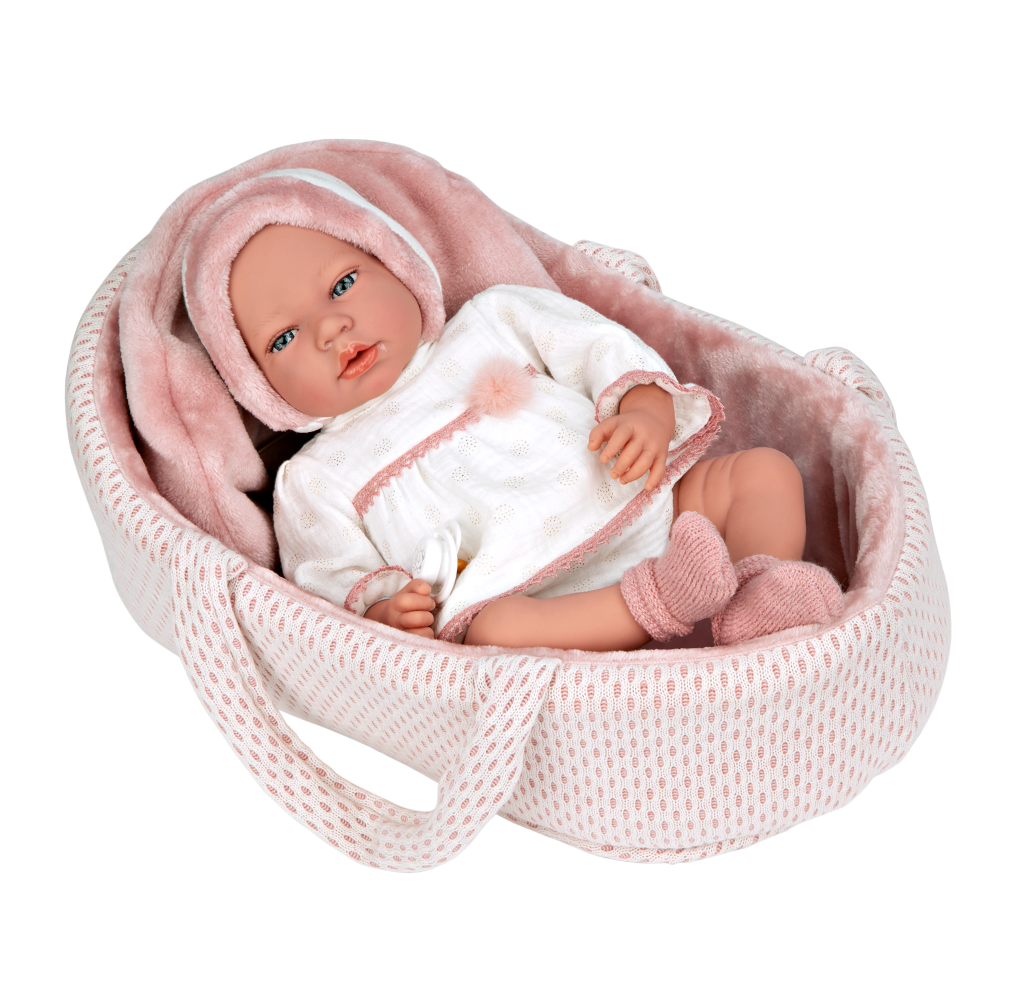 60812 Andie Pink Crying Elegance Doll