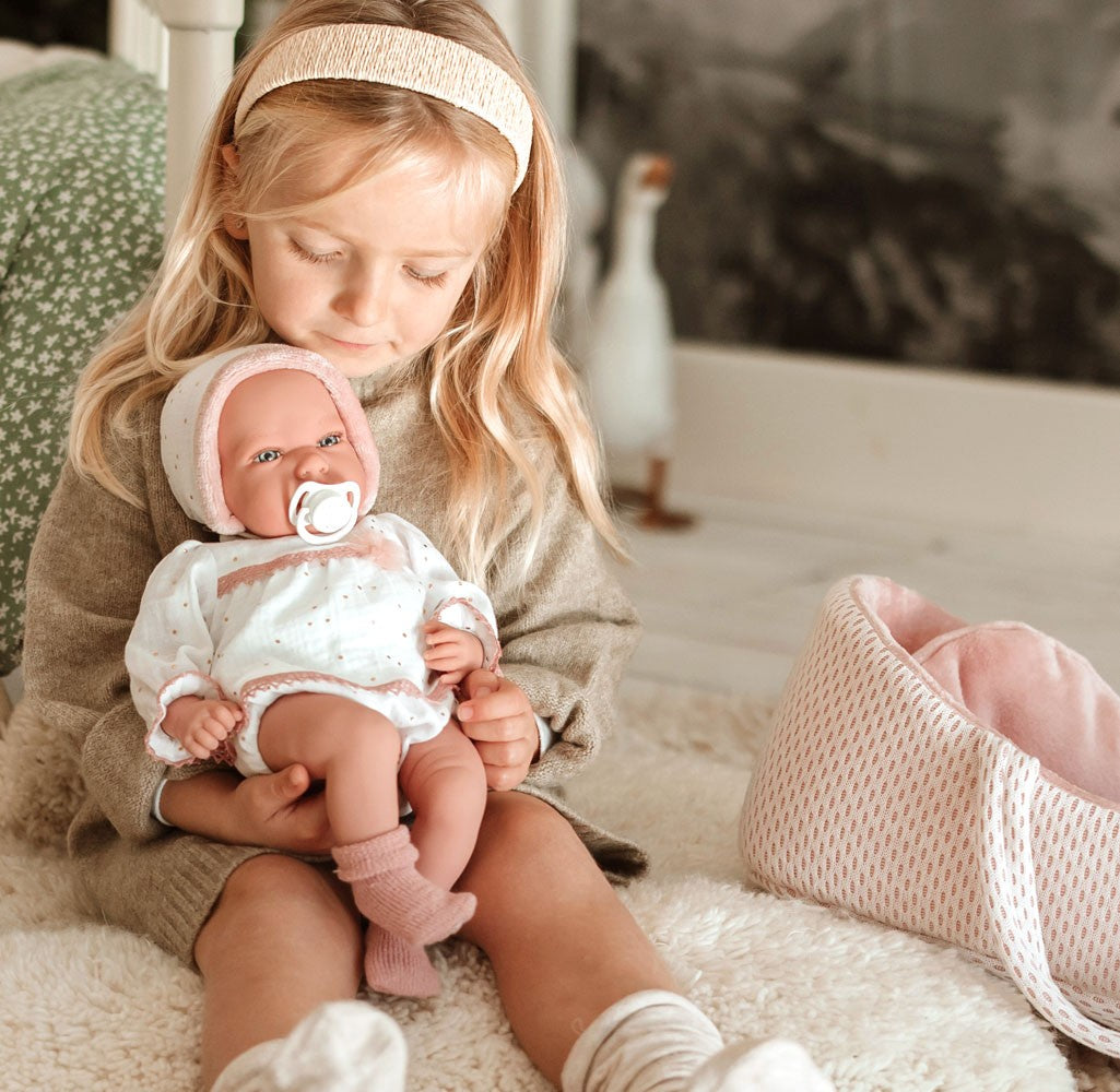 60812 Andie Pink Crying Elegance Doll