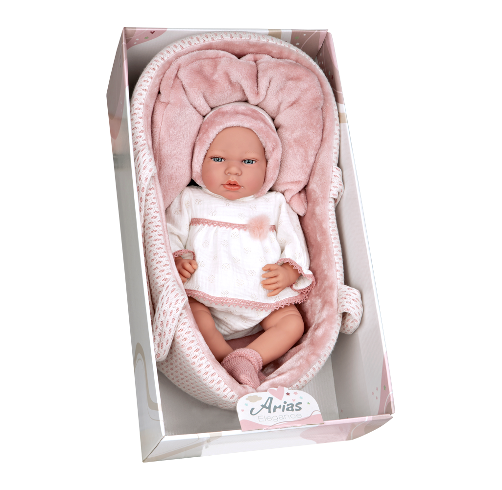 60812 Andie Pink Crying Elegance Doll