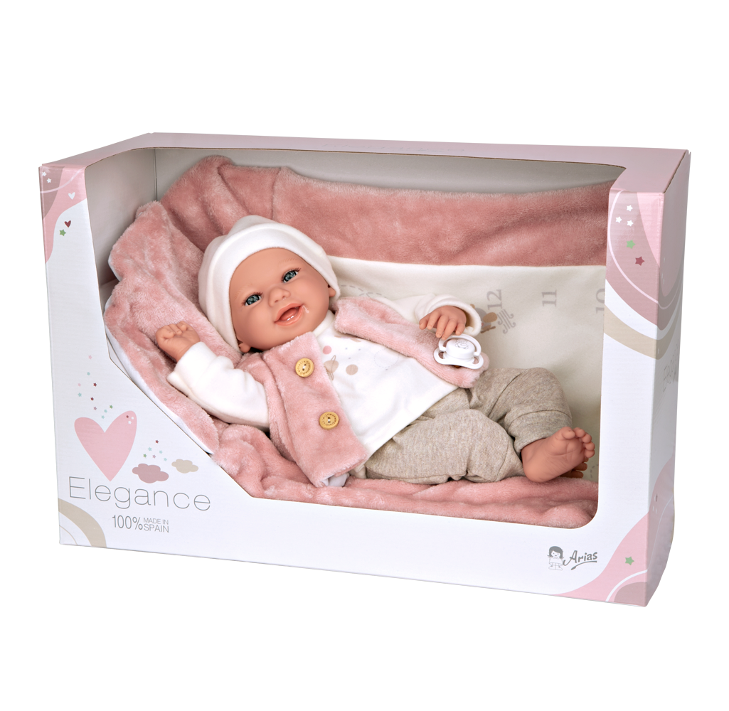 60809 Cora Pink Elegance Doll (WEIGHTED DOLL)