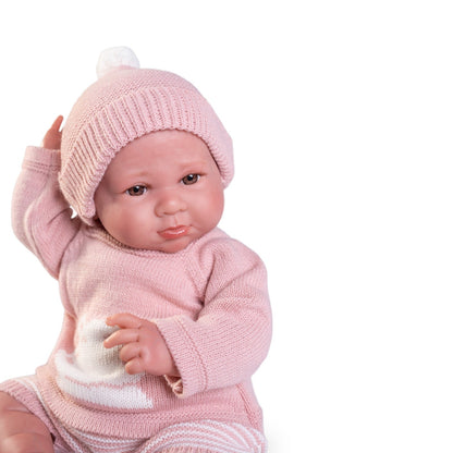 80324 Luca Sweet Reborn Baby Doll Rubber Material