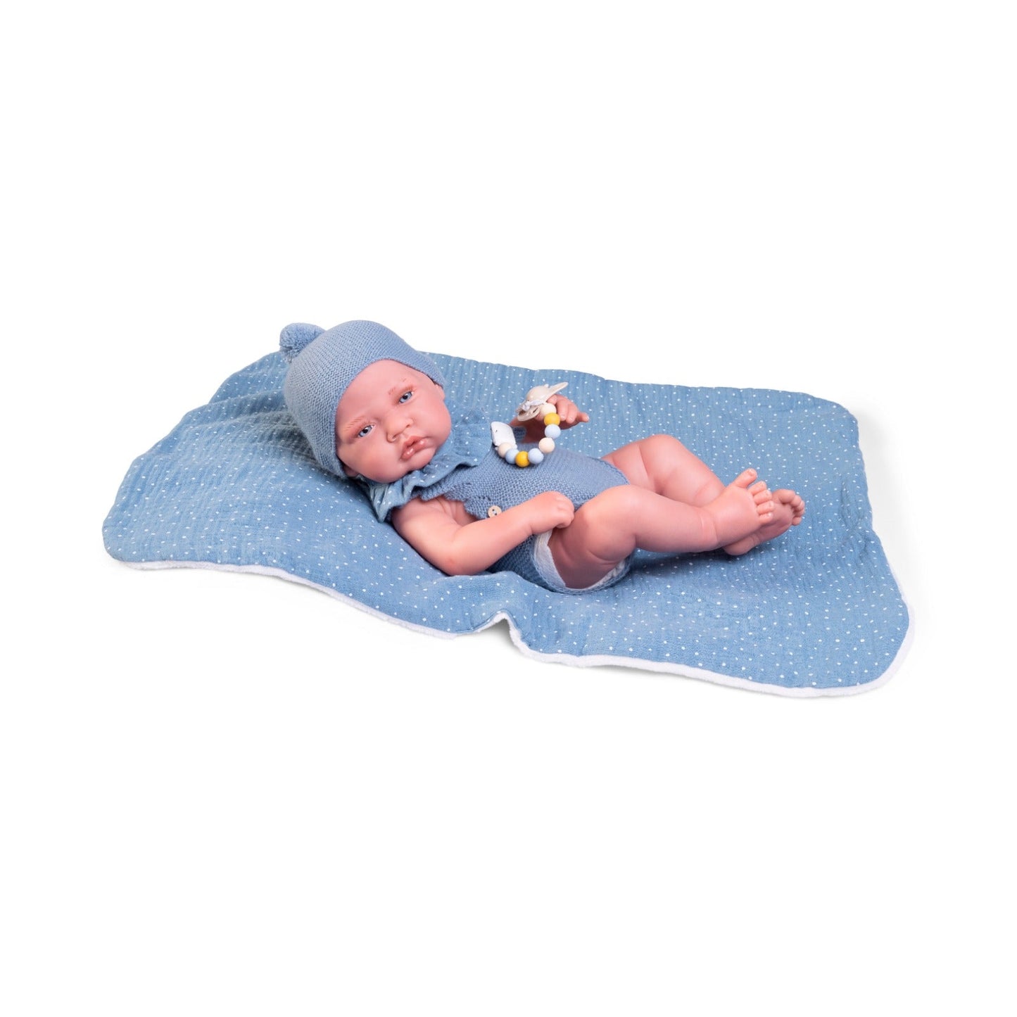 80219 Lou Sweet Reborn Baby Doll Rubber Material