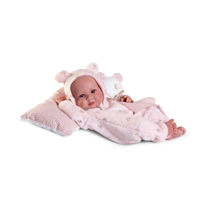 50416 Newborn Doll Luca Teddy Bear (Weighted Doll)