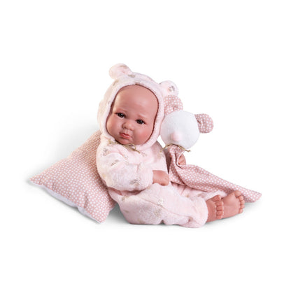 50416 Newborn Doll Luca Teddy Bear (Weighted Doll)