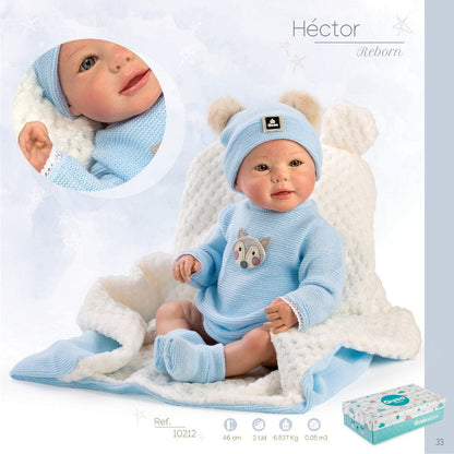 10212 Hector Reborn Baby 46cm