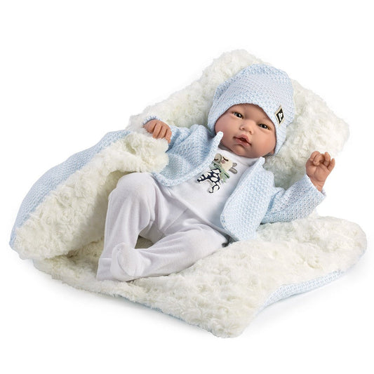 10218 Diego Crying Newborn Baby Doll 46cm