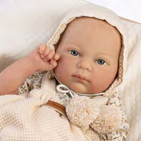 10271 LEONOR 36 cm Silicone Reborn