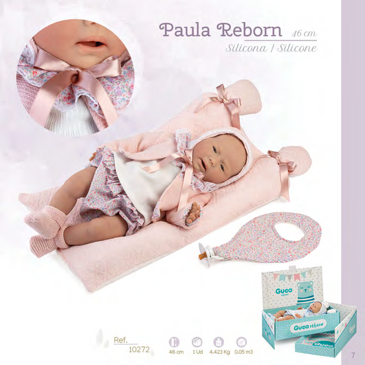 10272 PAULA 46 cm Silicone Reborn