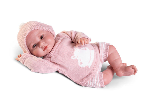 80324 Luca Sweet Reborn Baby Doll Rubber Material
