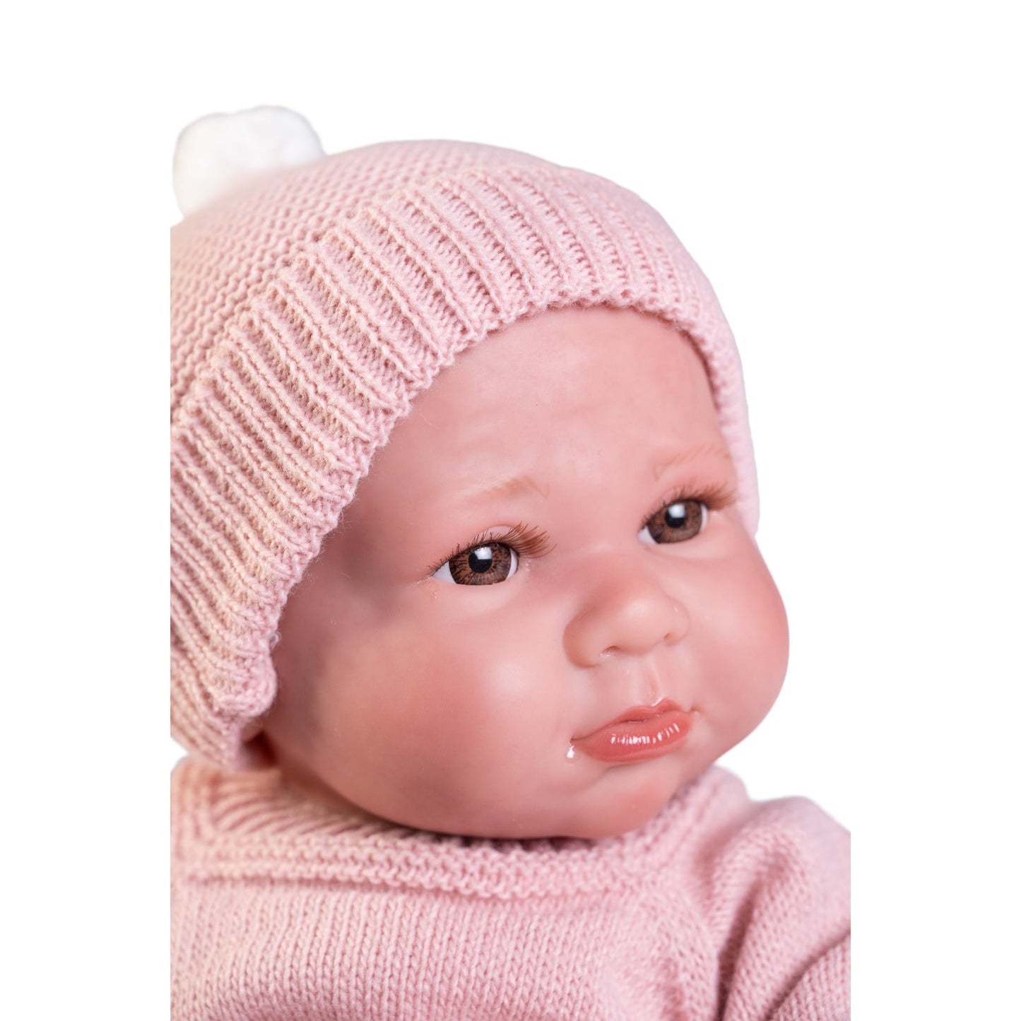 80324 Luca Sweet Reborn Baby Doll Rubber Material