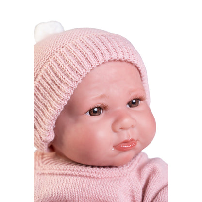 80324 Luca Sweet Reborn Baby Doll Rubber Material