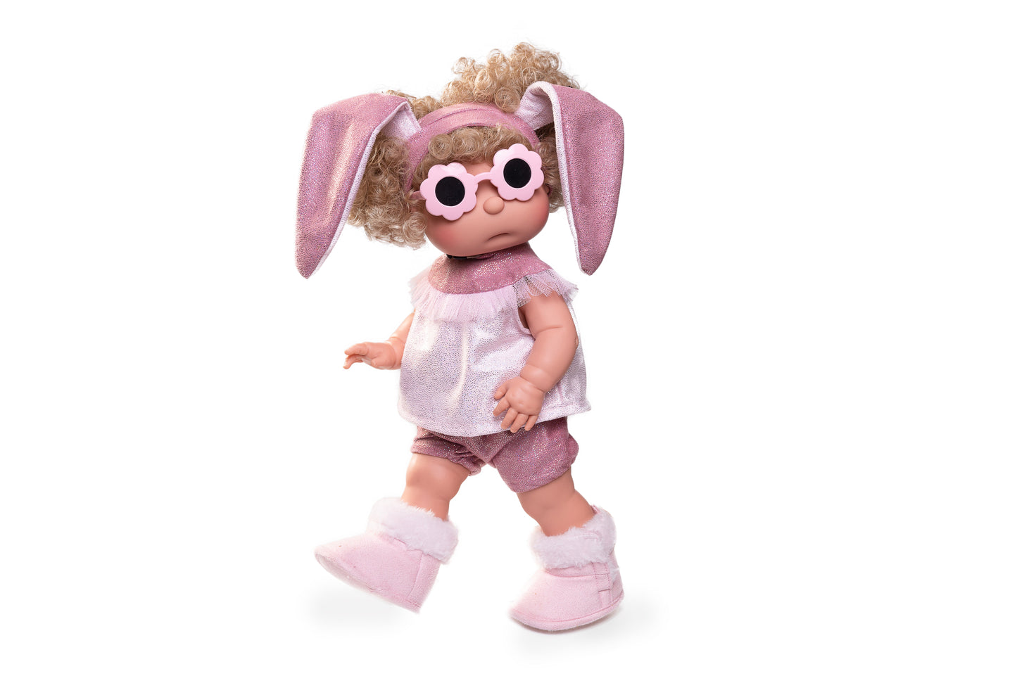 23309 IRIS Bunny Hair Band Sparkle Doll