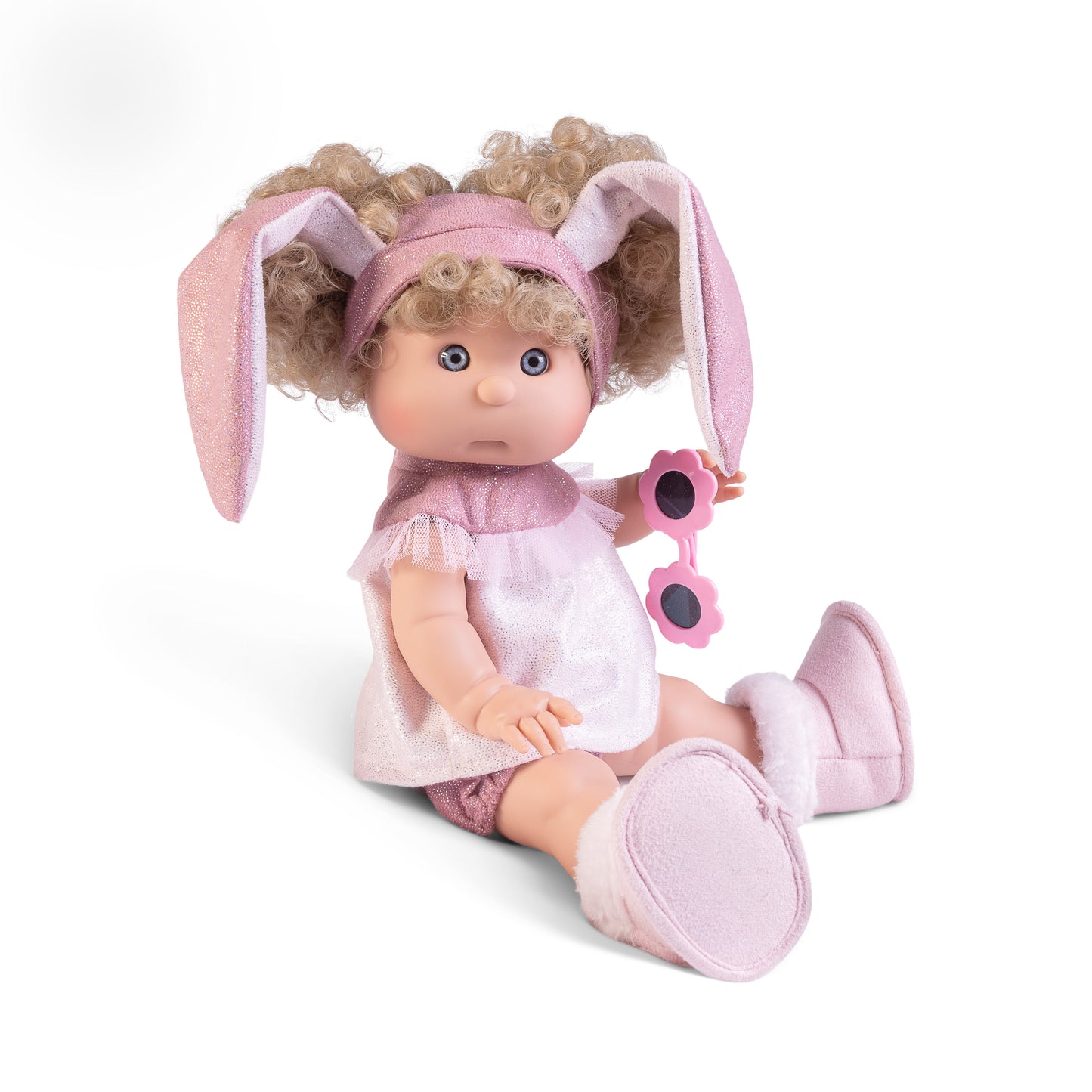 23309 IRIS Bunny Hair Band Sparkle Doll