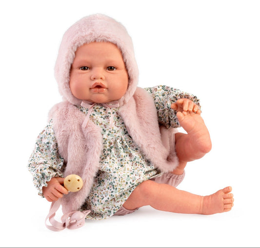 82402  Baby Love Reborn Doll Rubber Material