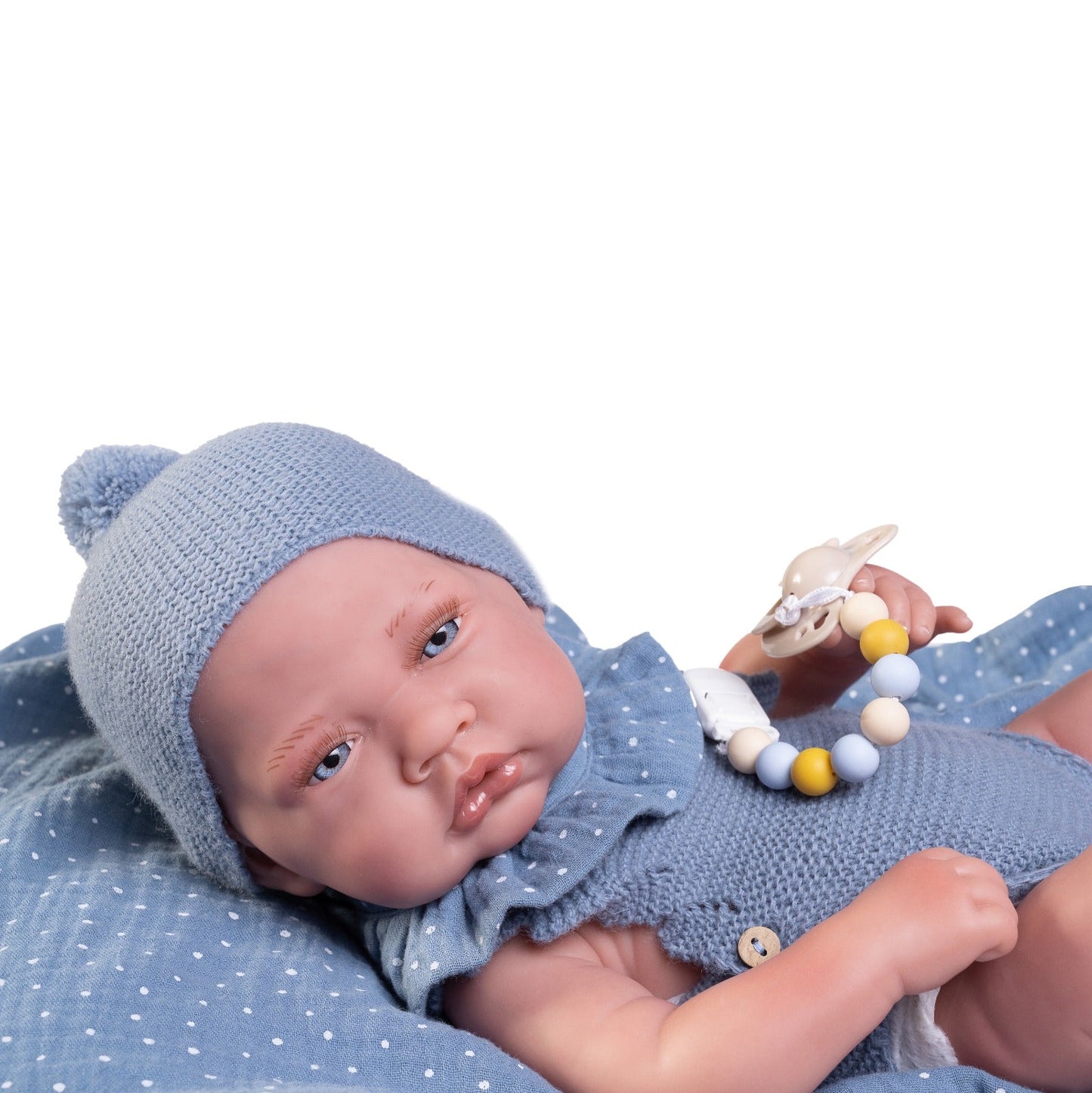 80219 Lou Sweet Reborn Baby Doll Rubber Material