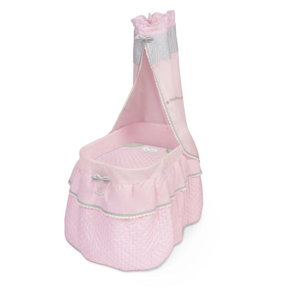 51075 Dolls Crib/Cradle with Canopy Sophie Collection