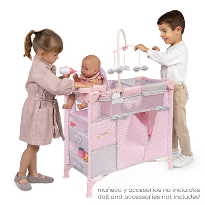 53075 Doll's Traval Station 9x1 Sophie Collection