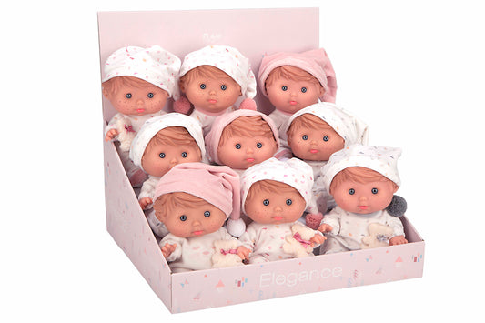 60851. Elegance Dream Cocolin dolls  with bath towel (Weighted Baby)