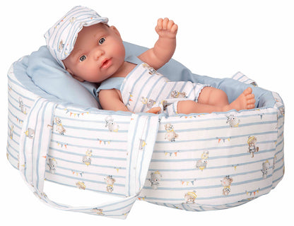 60894 Elegance Pillines Pink Crib