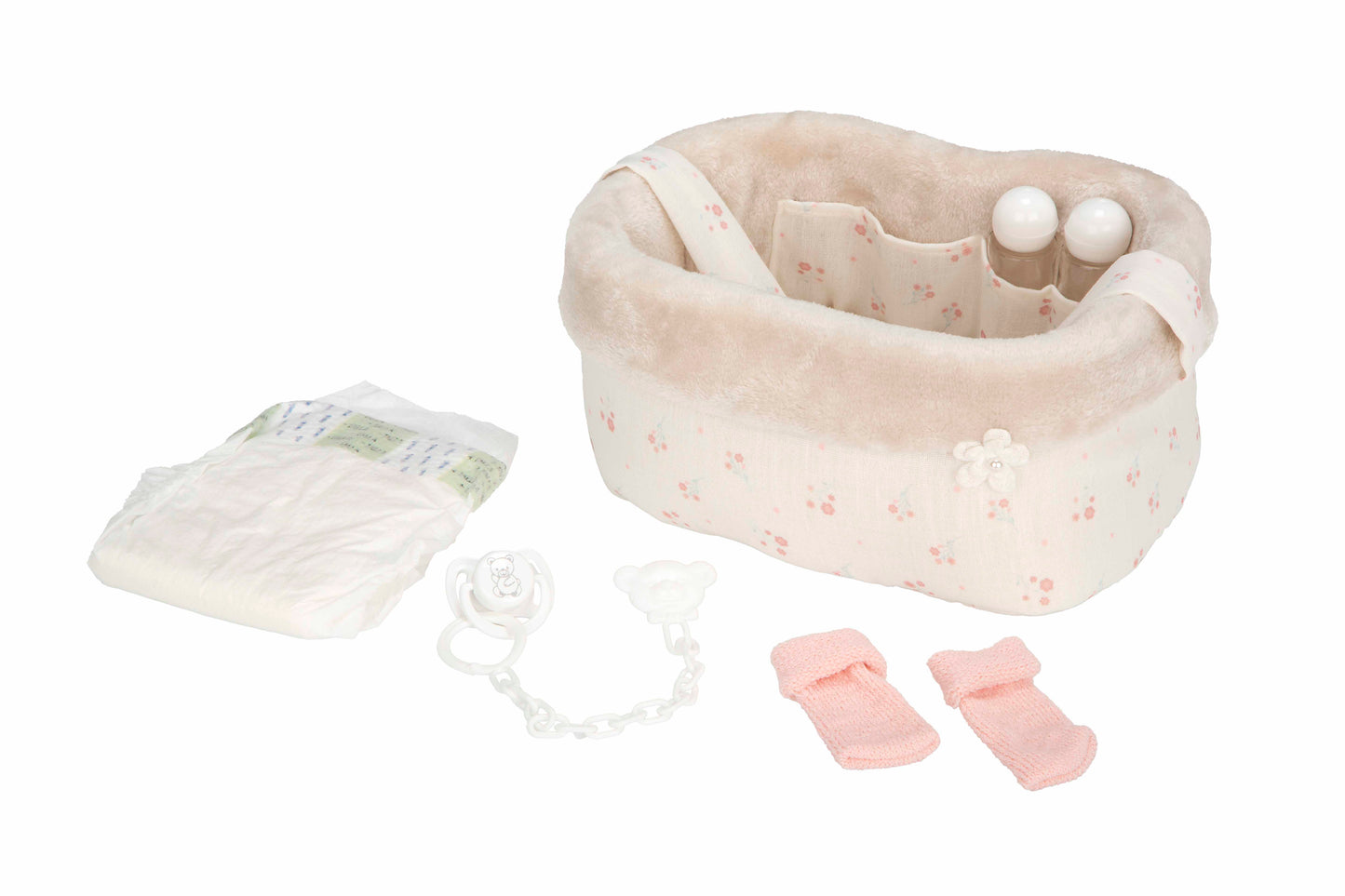 6334 Beige Elegance Basket with Accessories