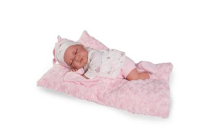 33048 Luna Newborn Soft Bodied Sleeping Baby Doll