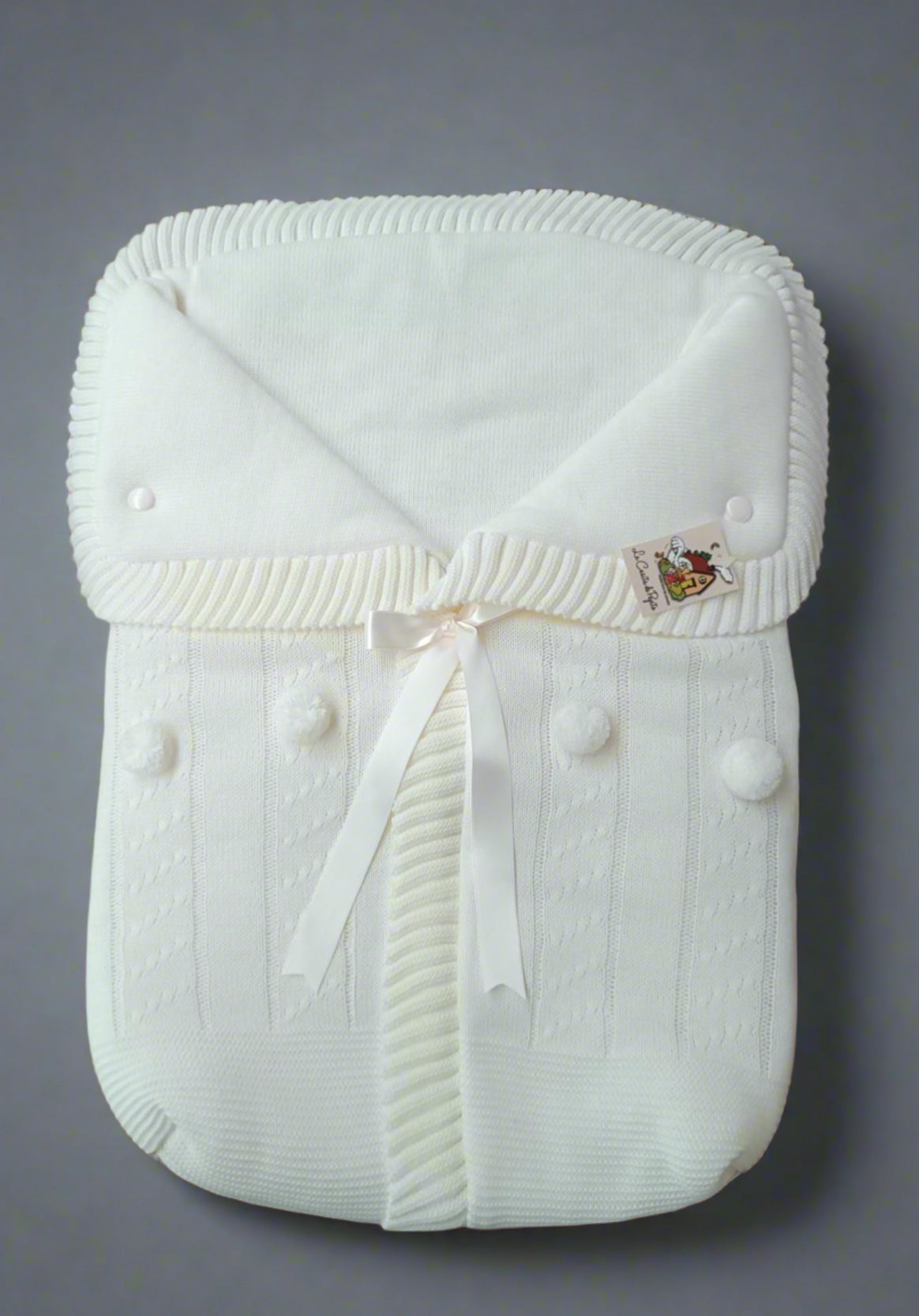 3187 Pink with Pink Pompom Sleeping Bag