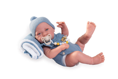 80219 Lou Sweet Reborn Baby Doll Rubber Material