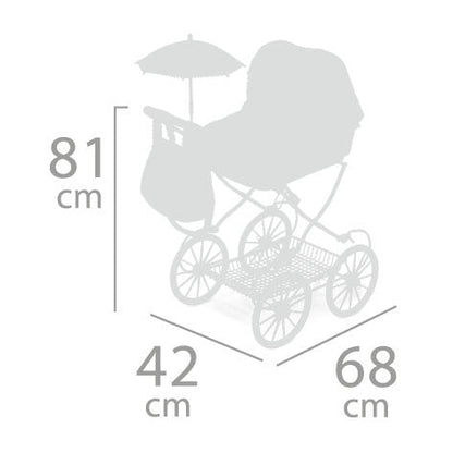 81045. Reborn Pram Provenza Collection