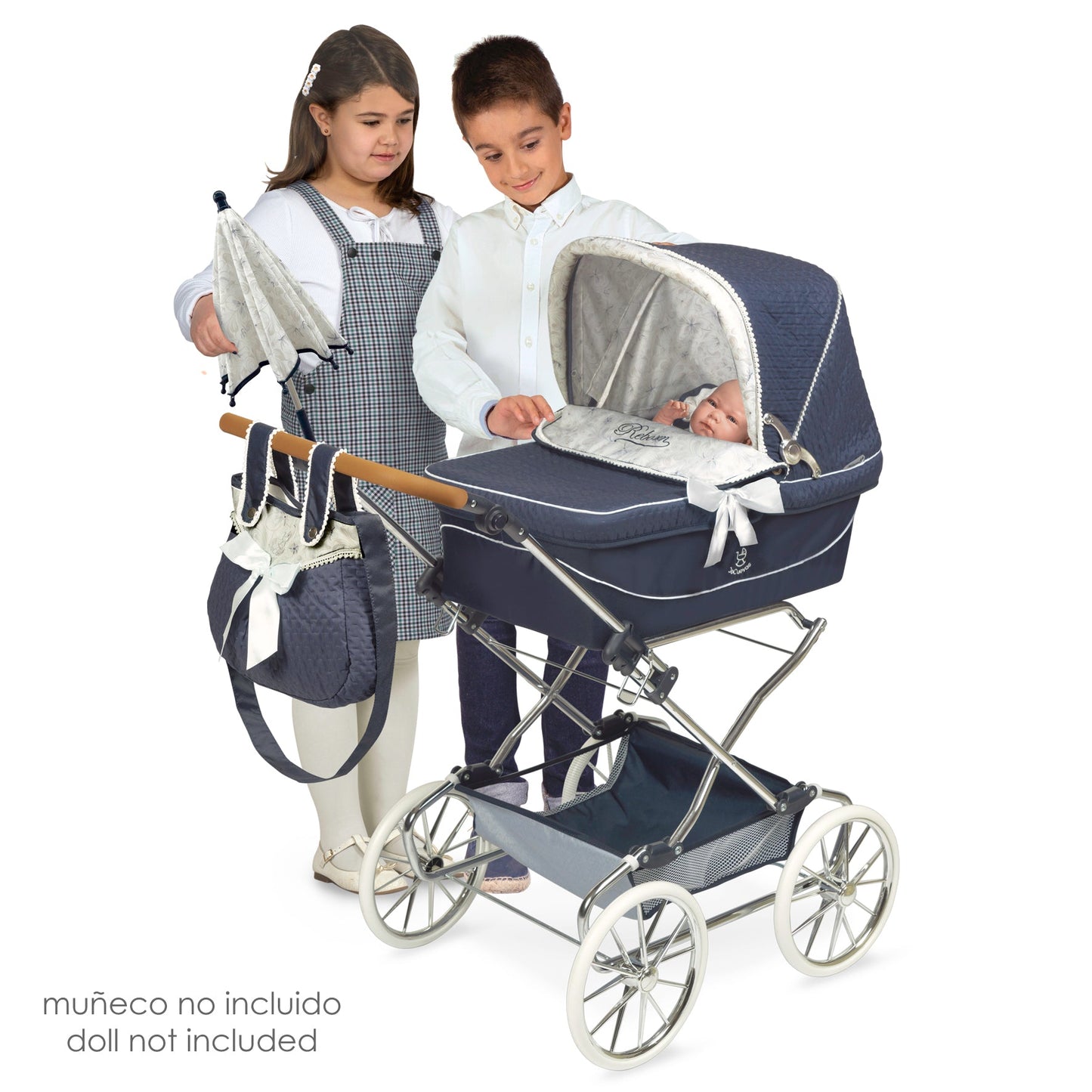 82044 Reborn Pram XL Vintage Collection