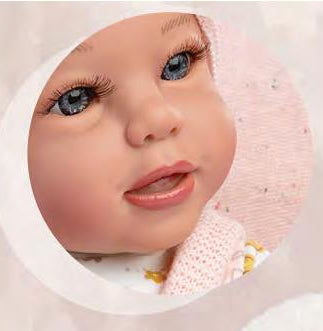 844 Sandra Newborn Baby Doll 38cm