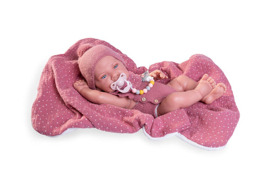 80220 Loua Sweet Reborn Baby Doll Rubber Material
