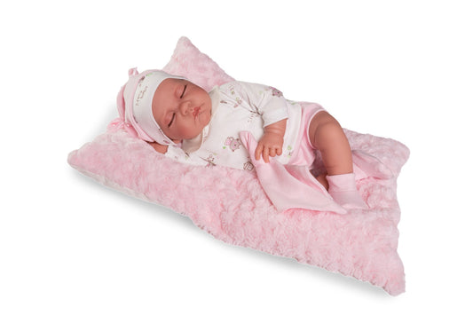 33048 Luna Newborn Soft Bodied Sleeping Baby Doll