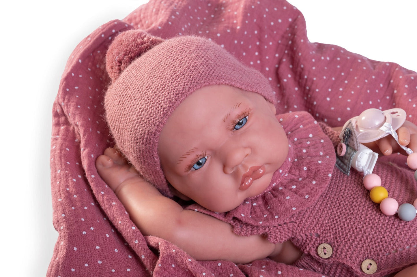 80220 Loua Sweet Reborn Baby Doll Rubber Material