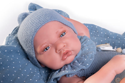 80219 Lou Sweet Reborn Baby Doll Rubber Material